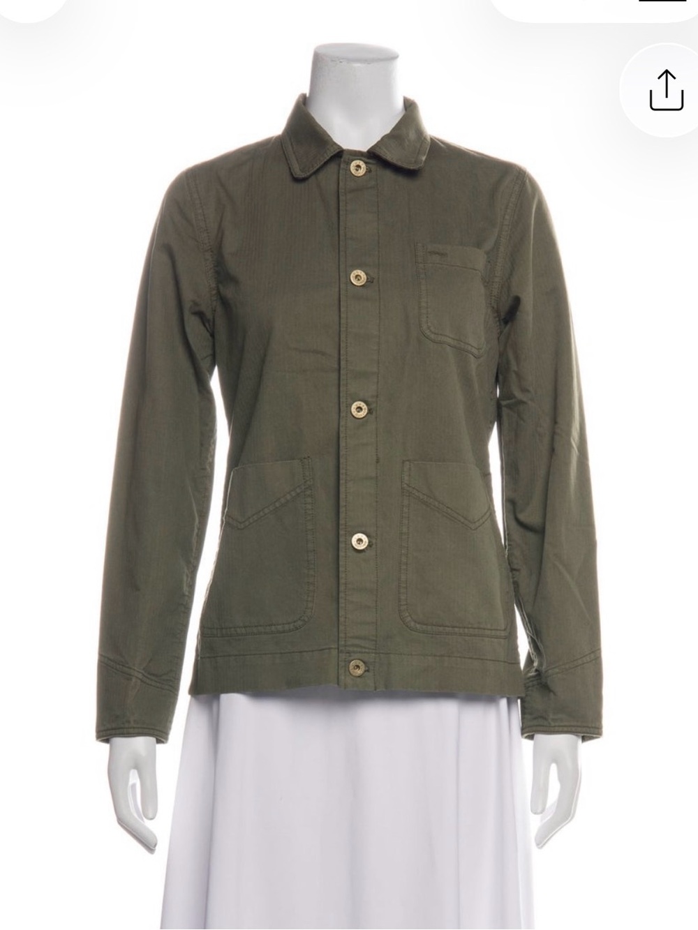 Alex Mill Olive Green Utility Jacket size medium
